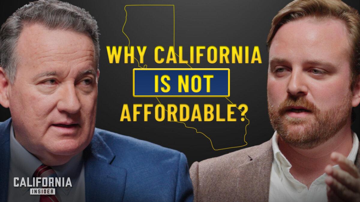 Nolan Gray and Jim Righeimer discuss the hidden costs that impact California’s housing affordability on EpochTV's "California Insider." (Taras Dubenets/California Insider)