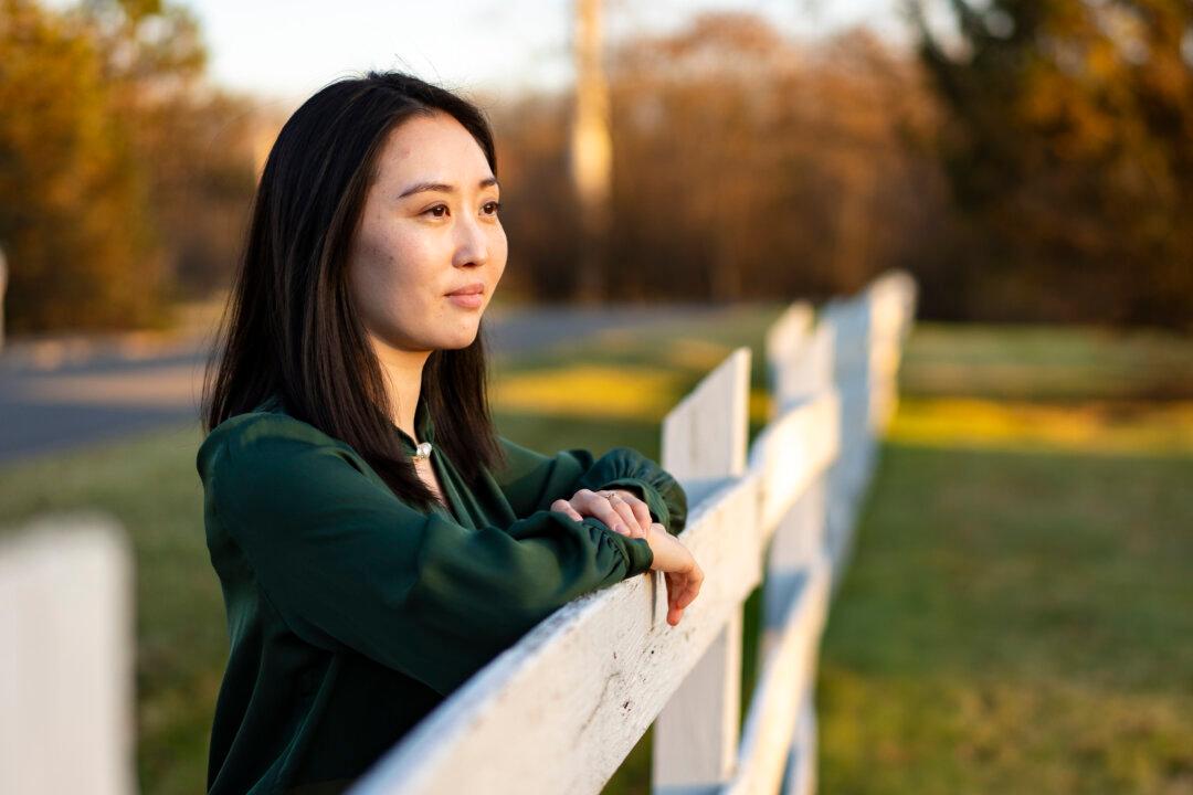 Alice Liu, timpanist and percussionist with Shen Yun Performing Arts, in Middletown, N.Y., on Nov. 19, 2024. (Samira Bouaou/The Epoch Times)