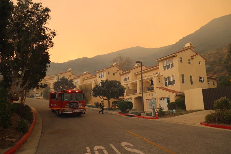 About 12,600 Malibu residents remained under evacuation orders for the Franklin Fire in Calif., Dec. 11, 2024. (Cal Fire)