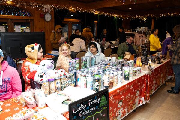 The second annual Christmas Market and Winter Wonderland at New Century in the town of Deerpark, N.Y., on Dec. 7, 2024. (Larry Dye/The Epoch Times)