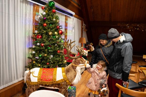 The second annual Christmas Market and Winter Wonderland at New Century in the town of Deerpark, N.Y., on Dec. 7, 2024. (Larry Dye/The Epoch Times)