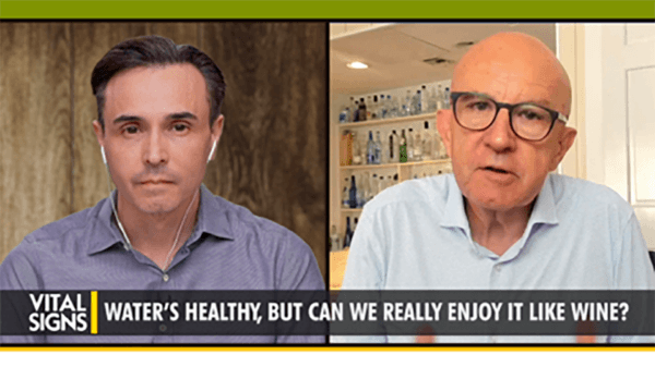 NTD’s Brendon Fallon interviews Water Sommelier Michael Mascha in <span style="font-weight: 400;"><a href="https://ept.ms/BestWater_VS" target="_blank" rel="nofollow noopener">Which Water is Best?</a></span> on “<span style="font-weight: 400;"><a href="https://www.theepochtimes.com/epochtv/vital-signs" target="_blank" rel="nofollow noopener">Vital Signs</a>”.</span>