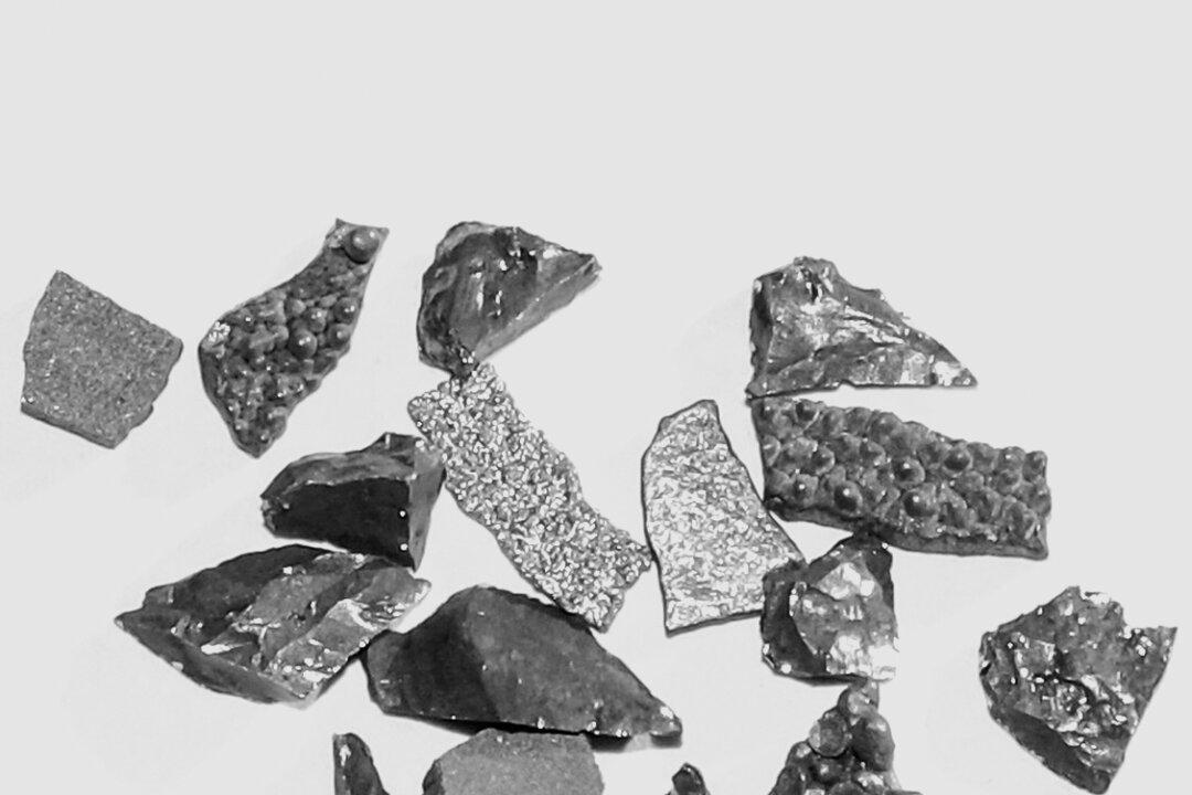 (From Left to Right) Cobalt, nickel, and manganese are among the heavy metals examined in sample tests of the nearby Moss Landing area. (Public Domain)