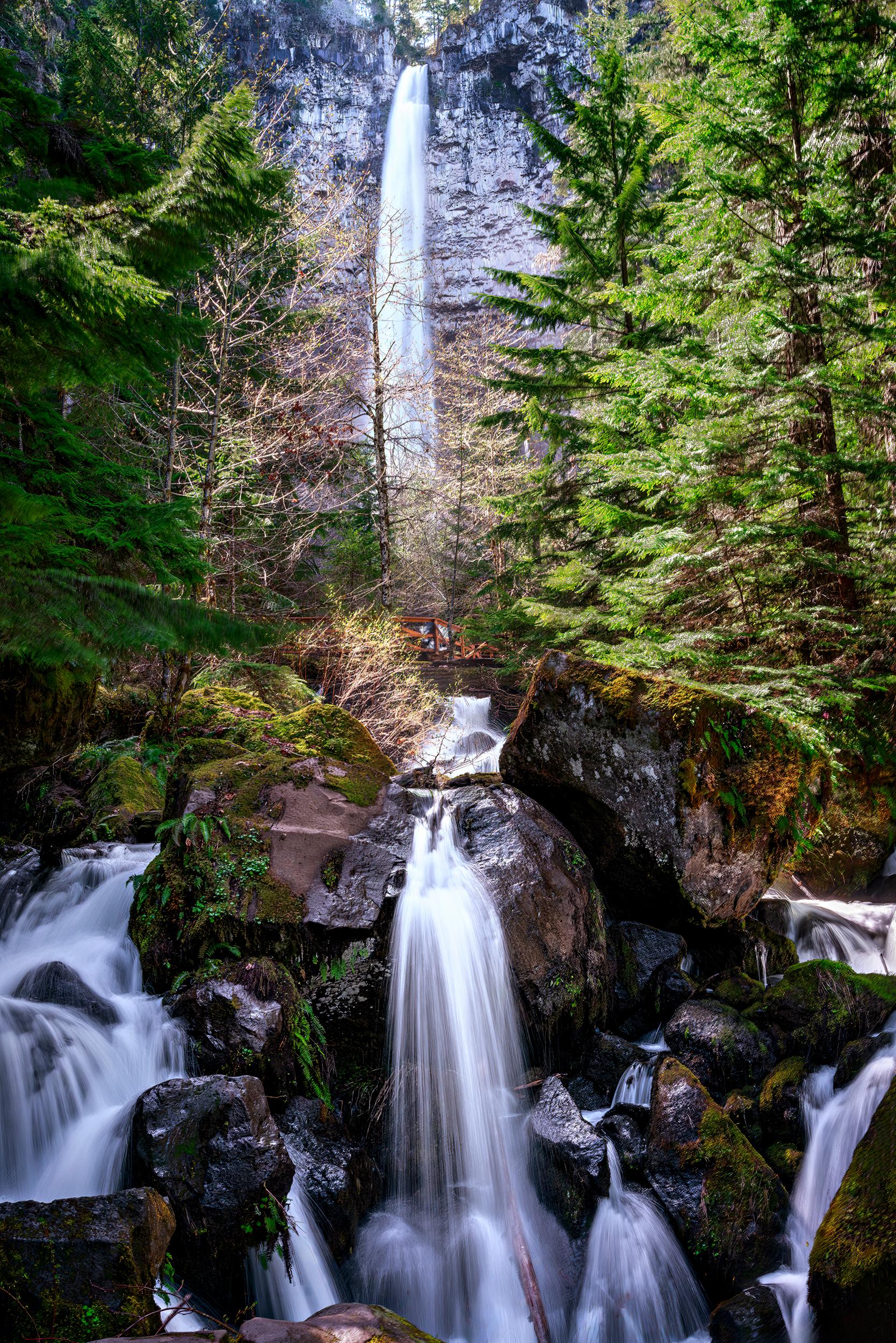 Watson Falls' flow comes from Watson Creek, a tributary of the North Umpqua River. It's the tallest waterfall in southwest Oregon. (Maria Coulson)
