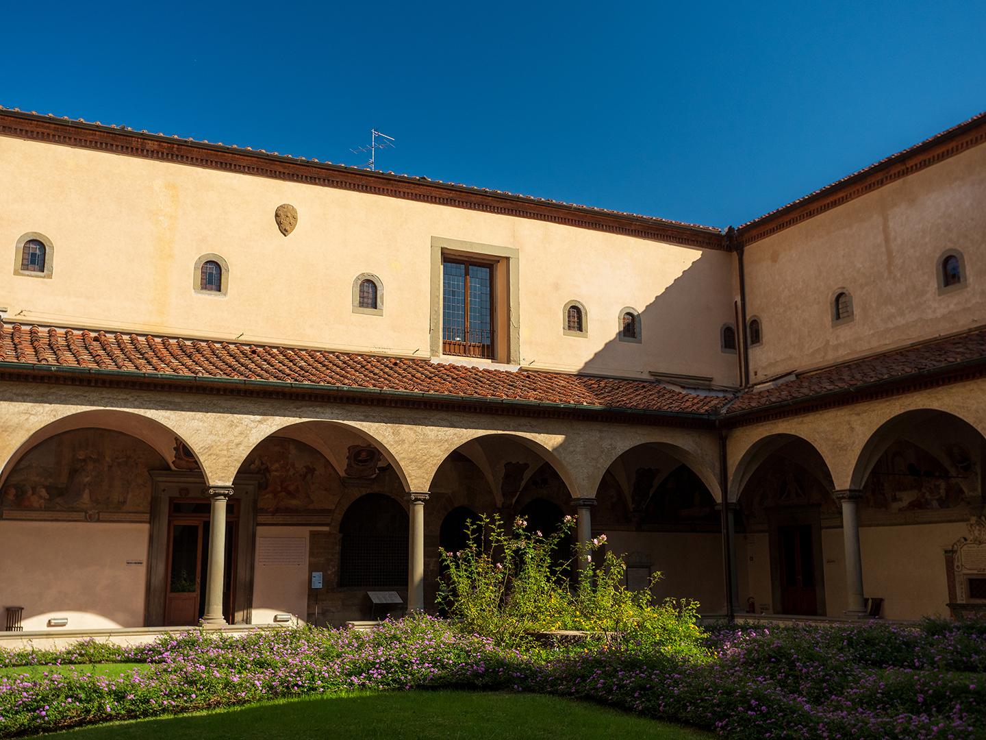 Cloister of the San Marco Convent in Florence, Italy. (silverfox999/Shutterstock)