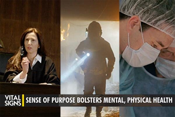 Sense of purpose is highlighted as a longevity factor in “<span style="font-weight: 400;"><a href="https://www.theepochtimes.com/epochtv/longevity-studies-reveal-habits-that-can-add-20-years-to-your-life-feat-dr-damon-noto-5530284" target="_blank" rel="nofollow noopener">8 Habits of Long Life</a>”</span> on “<span style="font-weight: 400;"><a href="https://www.theepochtimes.com/epochtv/vital-signs" target="_blank" rel="nofollow noopener">Vital Signs</a>.”</span>