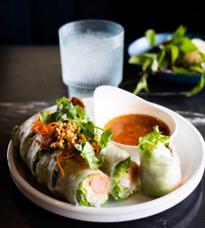 Fresh spring rolls by Pho Momma in Sacramento. (Courtesy of My Le)