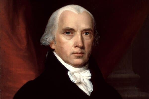 A portrait of James Madison by John Vanderlyn. Madison and Jefferson worked closely and shared a half-century friendship. (Public Domain)
