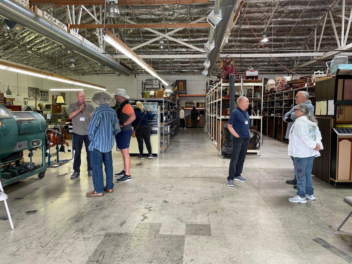 The Museum of American Heritage’s warehouse. (Courtesy of Museum of American Heritage)