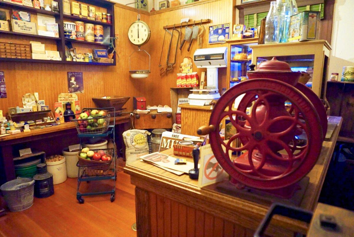 A general store exhibit at the Museum of American Heritage. (Courtesy of Museum of American Heritage)