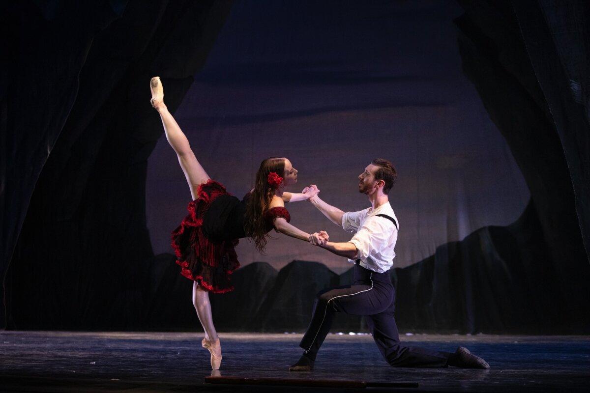 A scene from the ballet "Carmen" as performed by City Ballet of San Diego. (Courtesy of Chelsea Penyak)