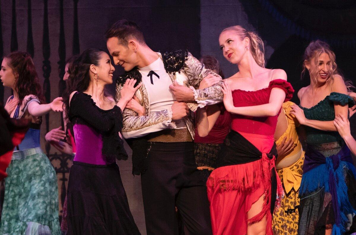A scene from the ballet "Carmen" as performed by City Ballet of San Diego. (Courtesy of Chelsea Penyak)