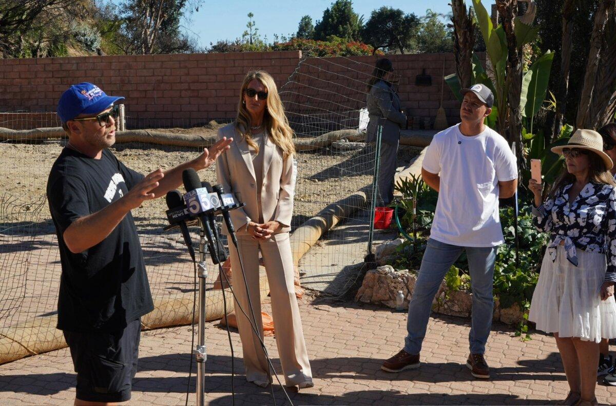 U.S. Small Business Administration Administrator Kelly Loeffler visited Pacific Palisades Sept. 8, 2025, meeting with officials and residents to discuss rebuilding progress in the Pacific Palisades. (U.S. SBA)