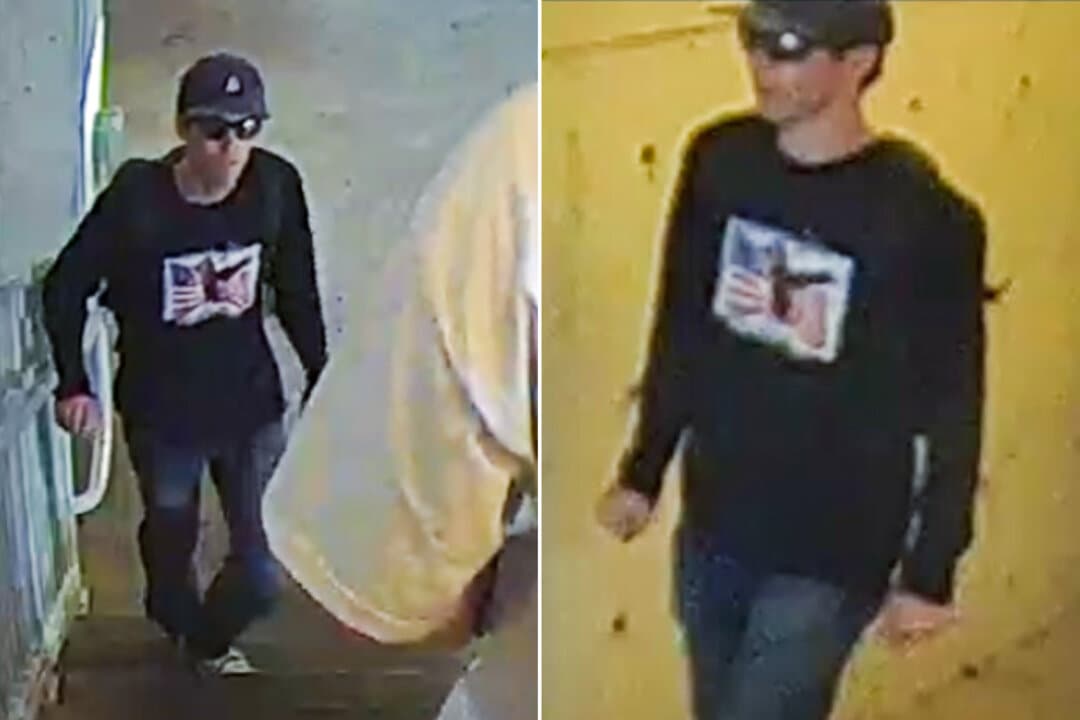 The FBI released photos, along with a message urging the public to help identify a “person of interest” in relation to the Sept. 10 fatal shooting of Charlie Kirk. (FBI)