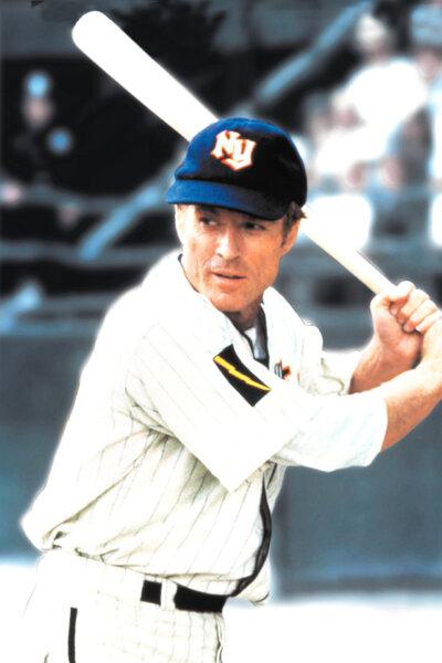 Roy Hobbs (Robert Redford), in “The Natural.” (TriStar Pictures/MovieStillsDB)