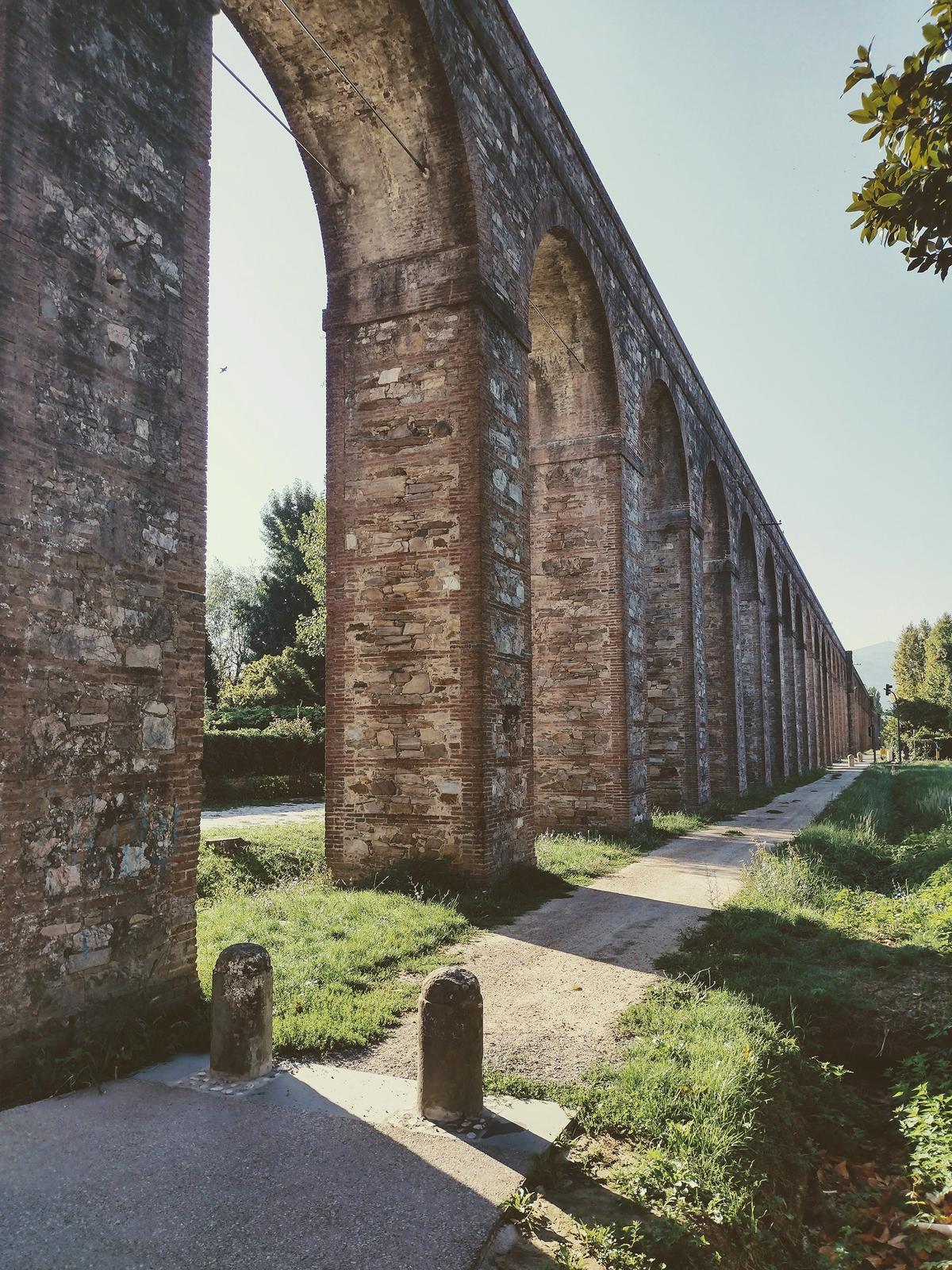 From Roman amphitheaters to Renaissance fortifications, Lucca's cityscape reflects layers of history. (Walker Larson)