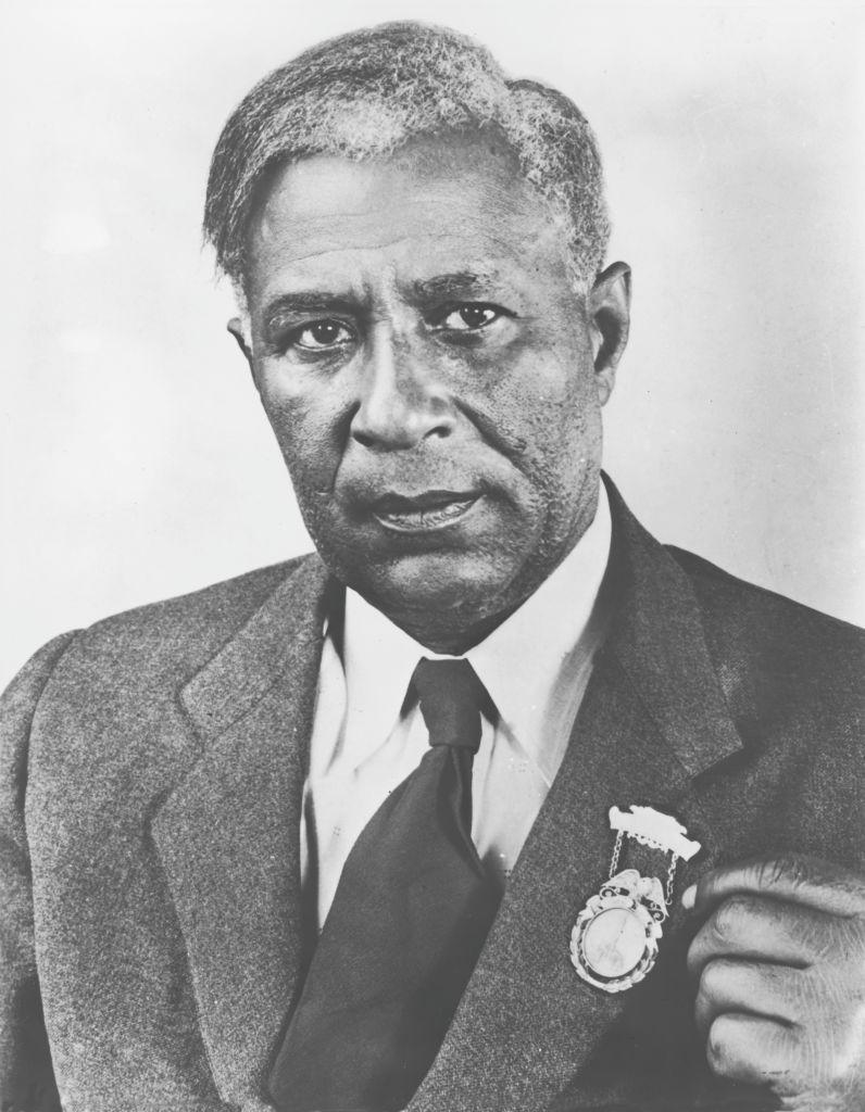 A portrait of Garrett A. Morgan. Undated. (Fotosearch/Getty Images).