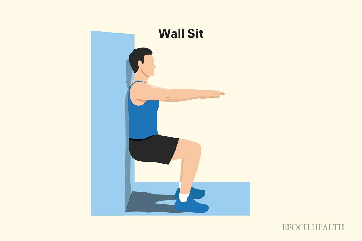 Wall Sit (The Epoch Times)