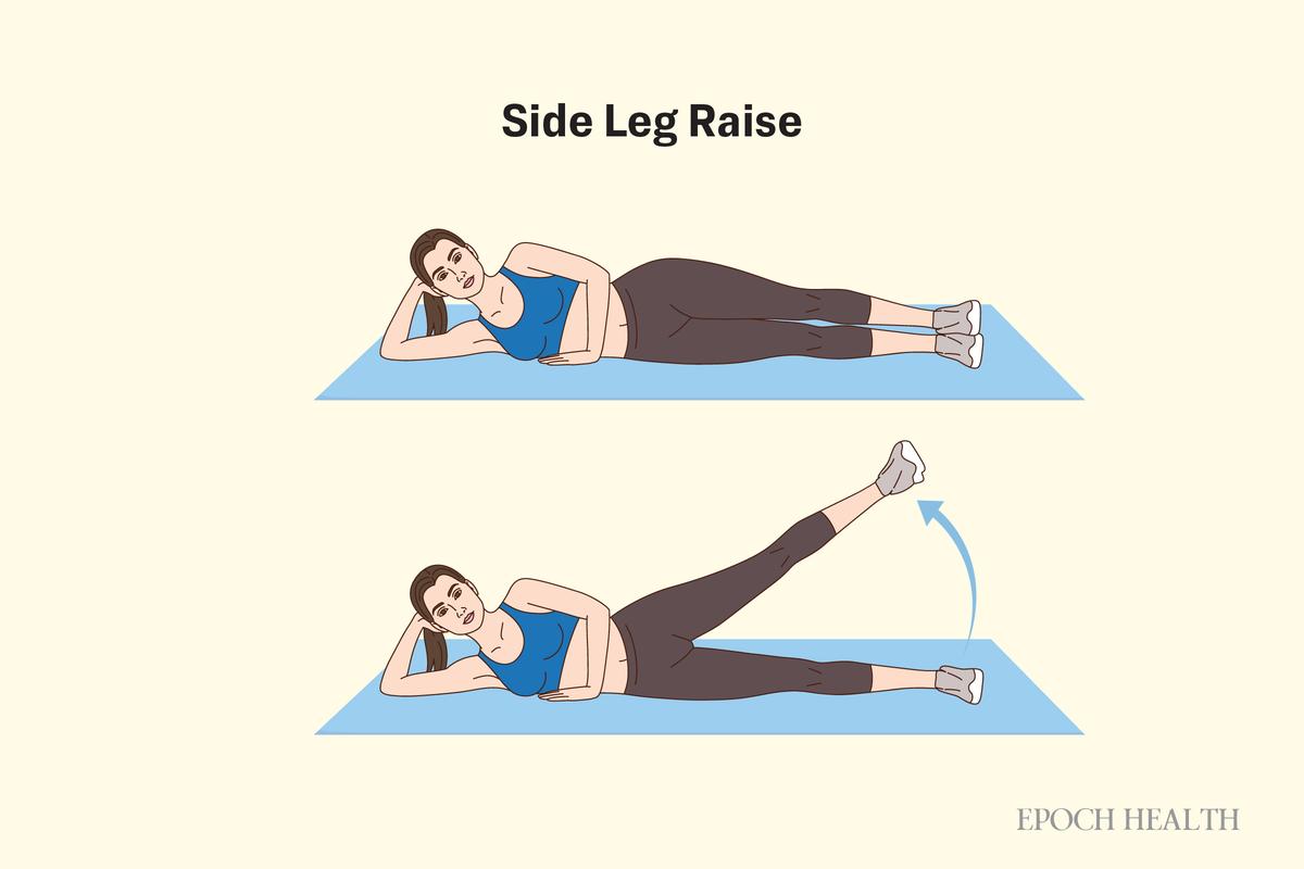 Side Leg Raise (The Epoch Times)