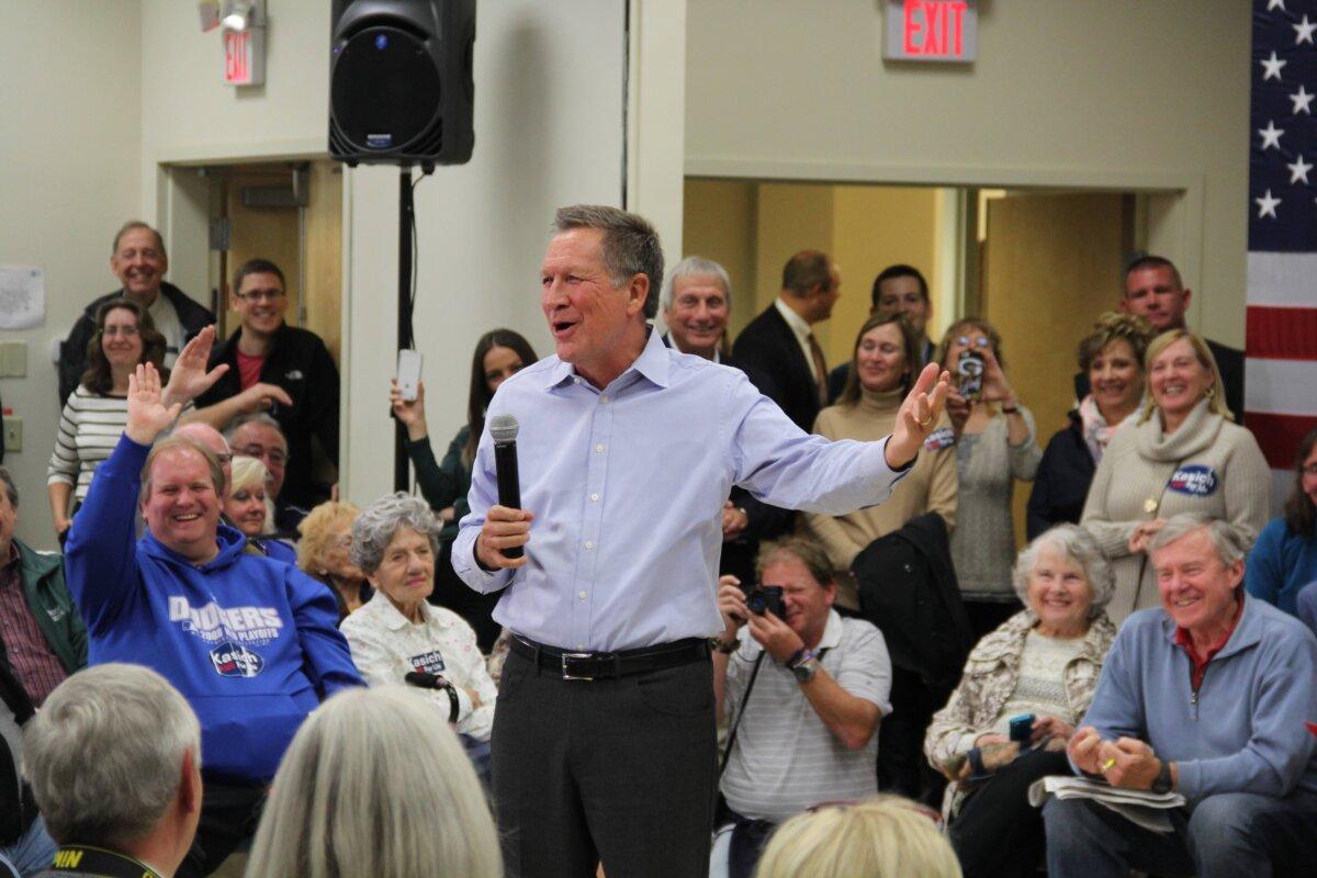 According to Kasich, anyone can make a difference. (Courtesy of John Kasich)