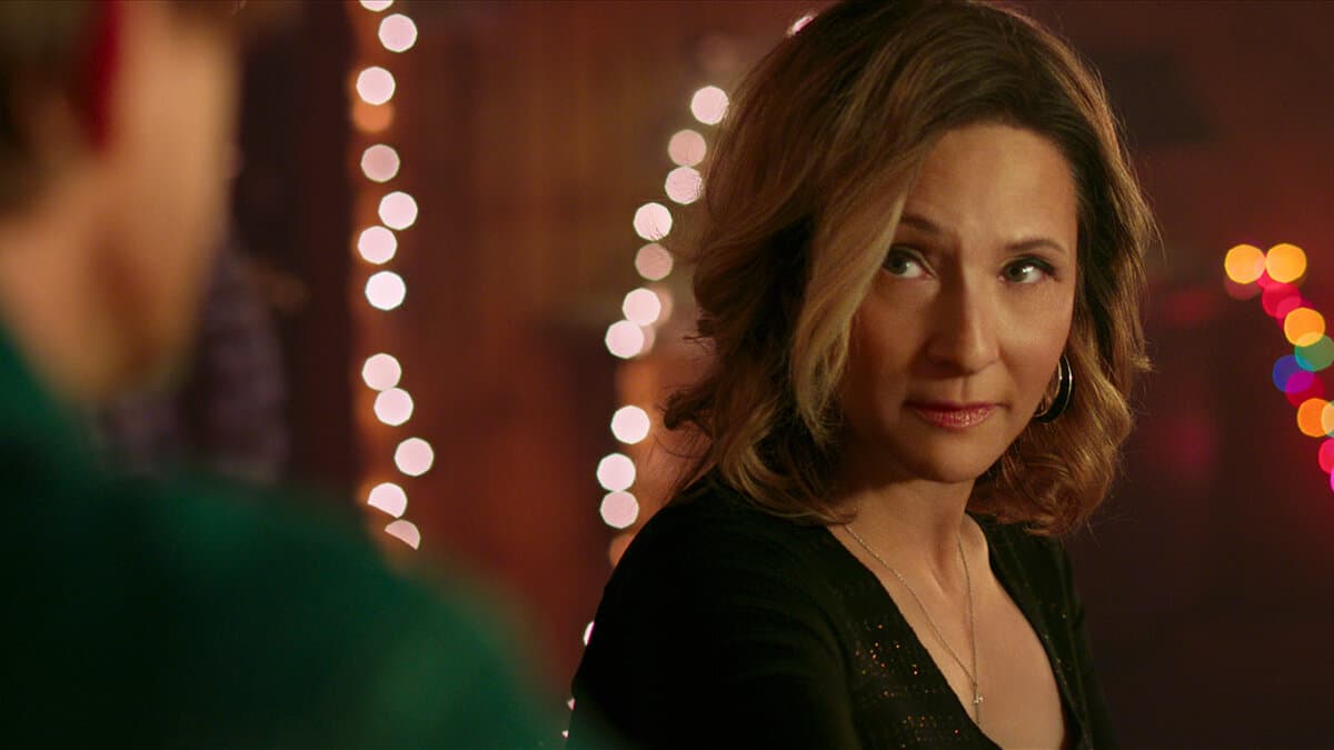 Michael Miller's mother, Melinda (Hallie Todd), in “The Last Champion.” (Redburn Street Pictures)