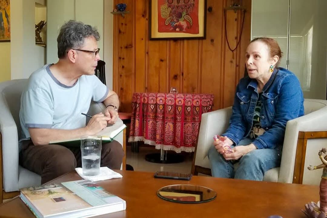 (Top and Bottom) Screenwriter Jose Rivera and Alina Fernández. After leaving Havana in 1993 at the age of 37, Fernández became a strong advocate for freedom in her homeland. (John Martinez O’Felan)