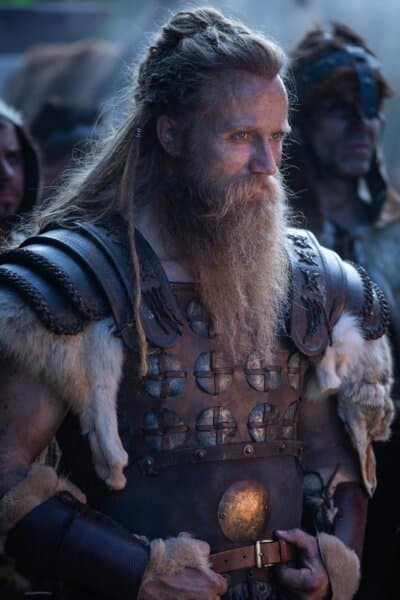 Saecsen warlord Hengist (Thor Rosland), in “The Pendragon Cycle: Rise of the Merlin.” (Daily Wire)