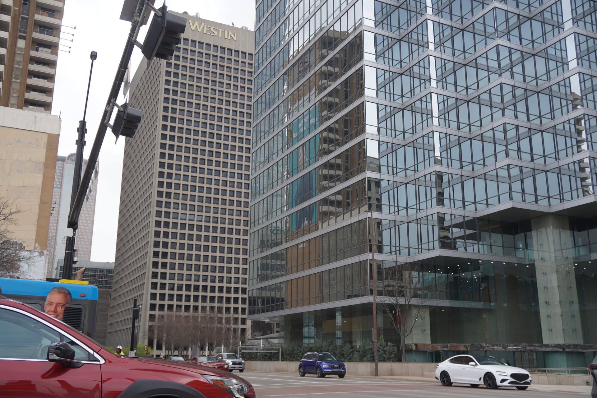 Downtown Dallas on March 4, 2026. (Nathan Worcester /The Epoch Times)