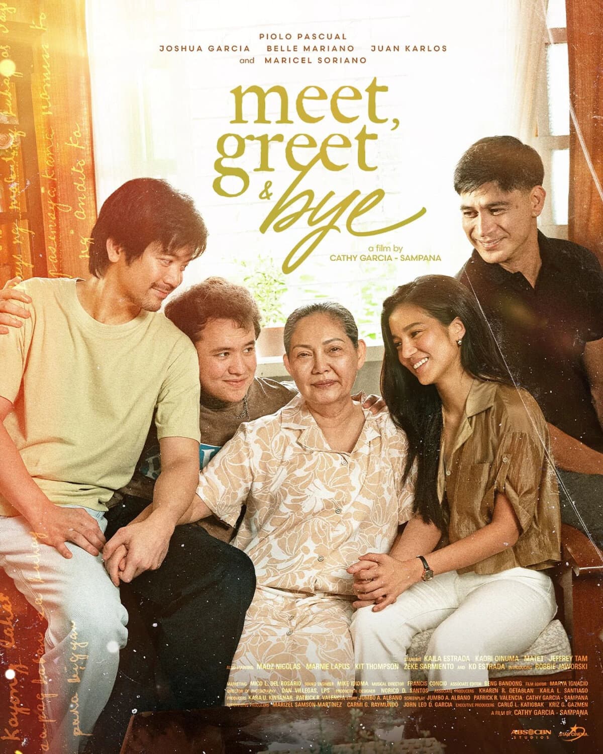 Poster for "Meet, Greet & Bye." (ABS-CBN Studios)