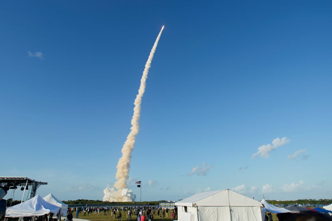 NASA's Artemis II moon rocket lifts off from Kennedy Space Center's Launch Pad 39B, in Cape Canaveral, Fla., April 1, 2026. (John Raoux/AP Photo)