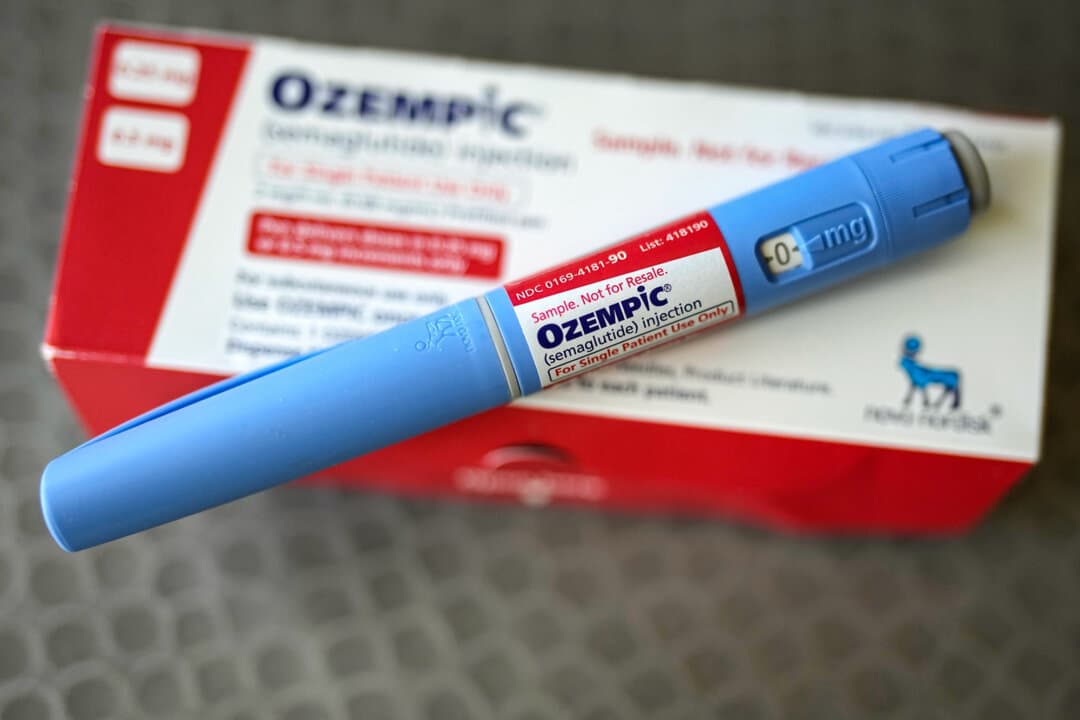 The injectable drug Ozempic, a diabetes medication sometimes prescribed off-label for weight loss, is shown in Houston on July 1, 2023. Insured consumers may pay as little as $25, but taxpayers spent more than $2 billion on Ozempic through the Medicaid program alone in 2023—averaging more than $1,000 per claim. (David J. Phillip/File/AP Photo)