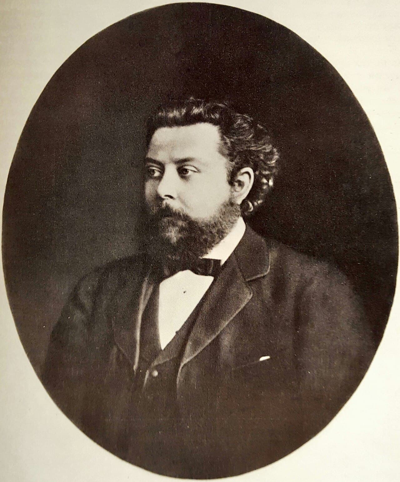 Mussorgsky in 1876. (Public Domain)