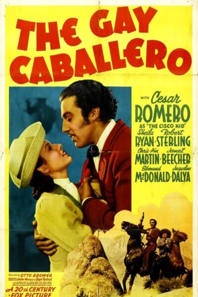Poster for "The Gay Caballero." (20th Century Fox)