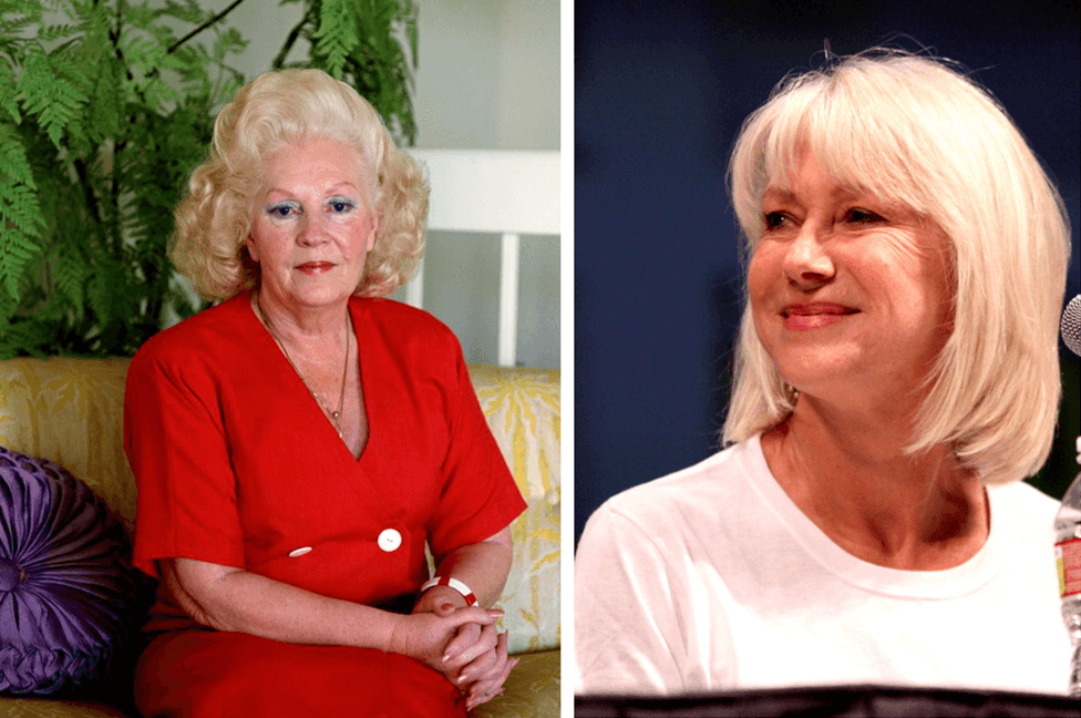 (Left) Irena Gut Opdyke. (Right) Opdyke is played by Helen Mirren, in "This Ordinary Thing." (Dream Series)