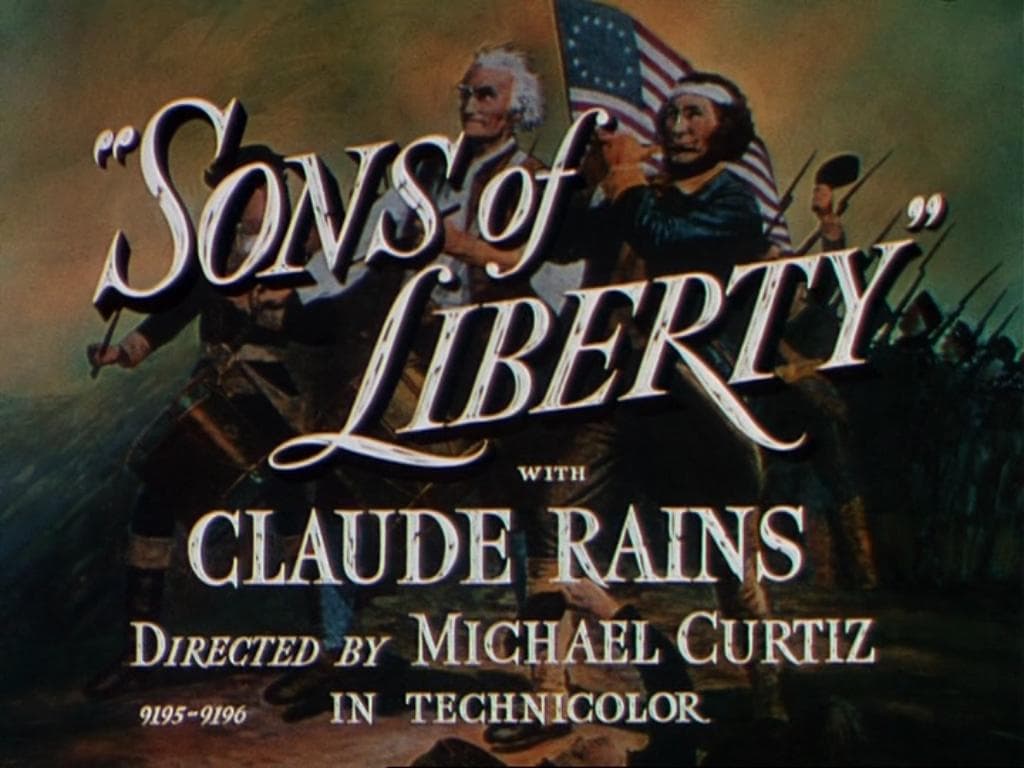 Poster for "Sons of Liberty." (Warner Bros.)