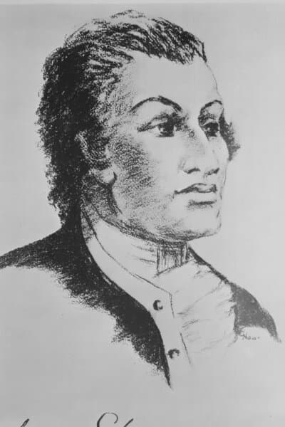 Sketch of Haym Salomon. Artist unknown. (Public Domain)