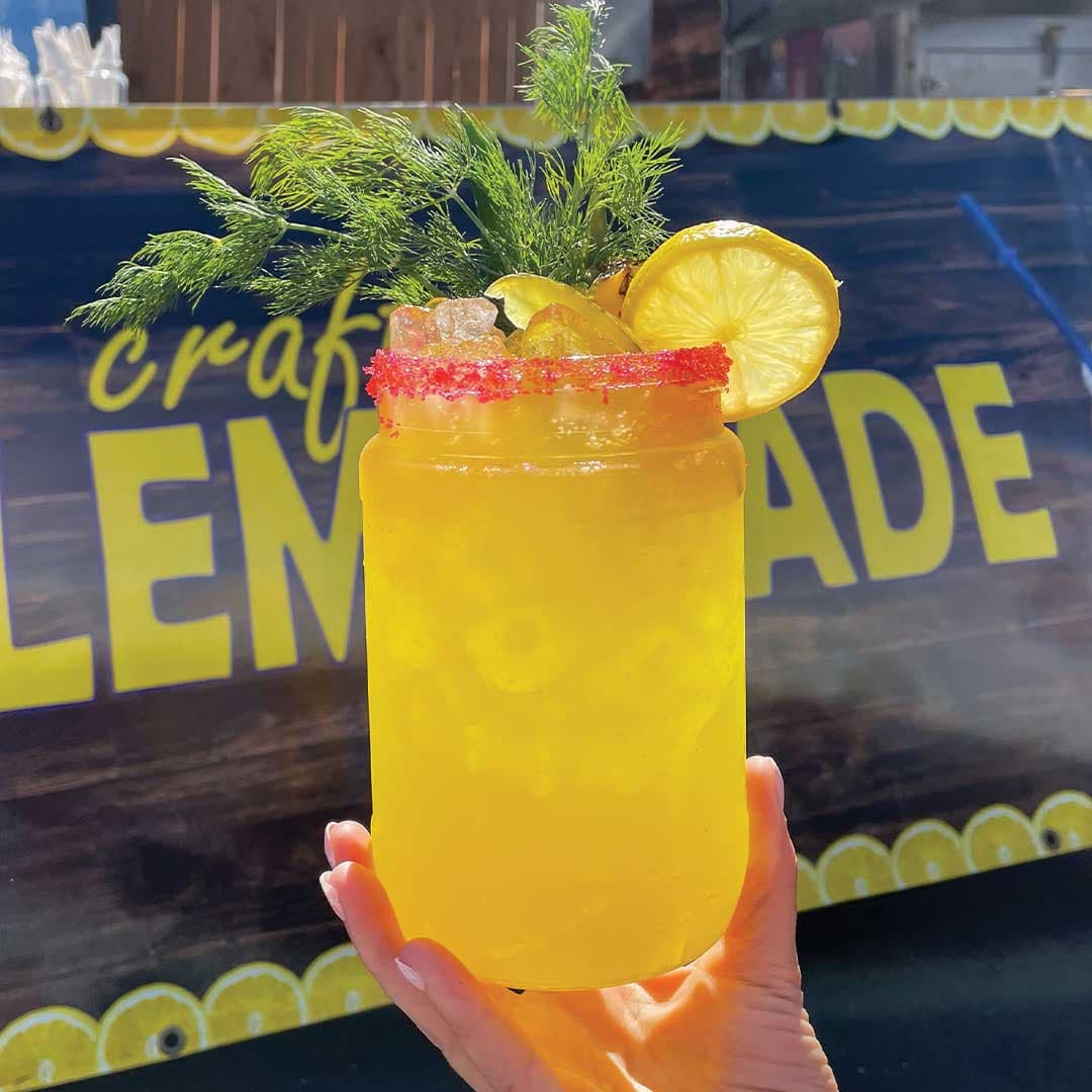 Sweet pickle lemonade. (Courtesy of DMF Marketing)