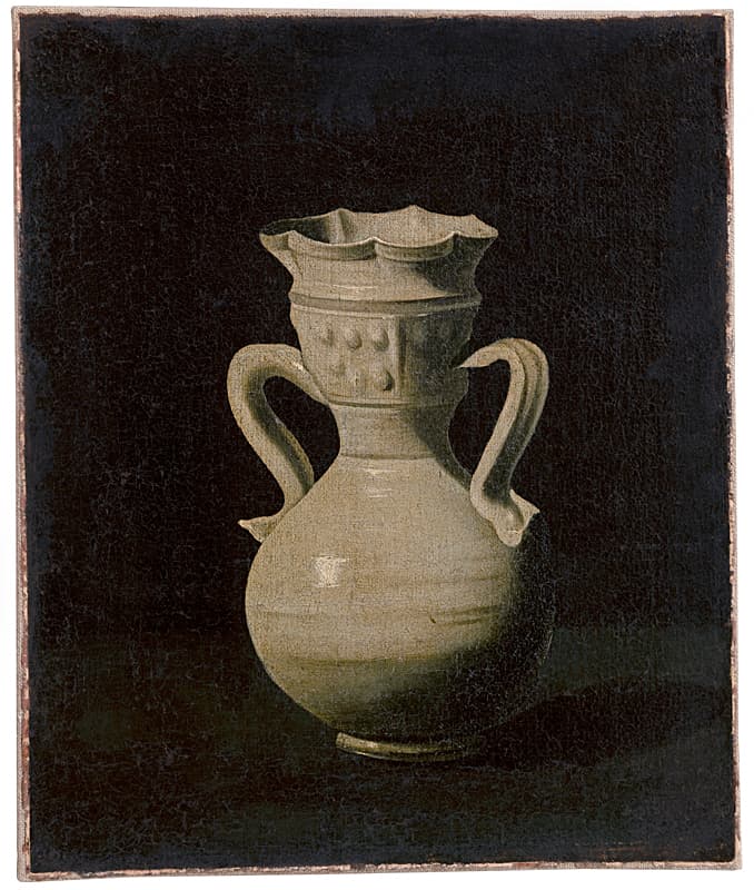 “Alcarraza,” circa 1650, by Francisco de Zurbarán. Oil on canvas; 1 foot 1/4 inches by 11 1/8 inches. Private collection. Courtesy of Elvire de Maintenant & Hubert Duchemin. (Copyright Claude Iverné/Elnour)