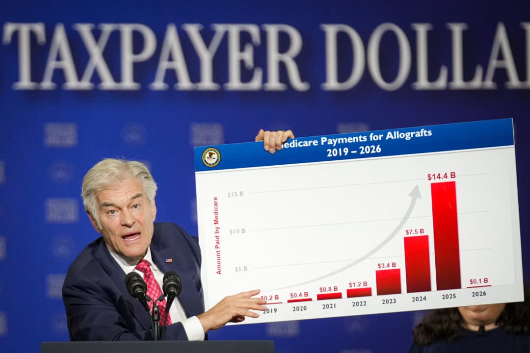 Centers for Medicare and Medicaid Services (CMS) administrator Dr. Mehmet Oz speaks at an event in Milwaukee on July 8, 2026. According to CMS guidelines, if a Medicare Advantage patient is diagnosed with a new illness during the year, the insurer can receive a higher payment for that patient. (Mark Schiefelbein, AP Photo/Pool)