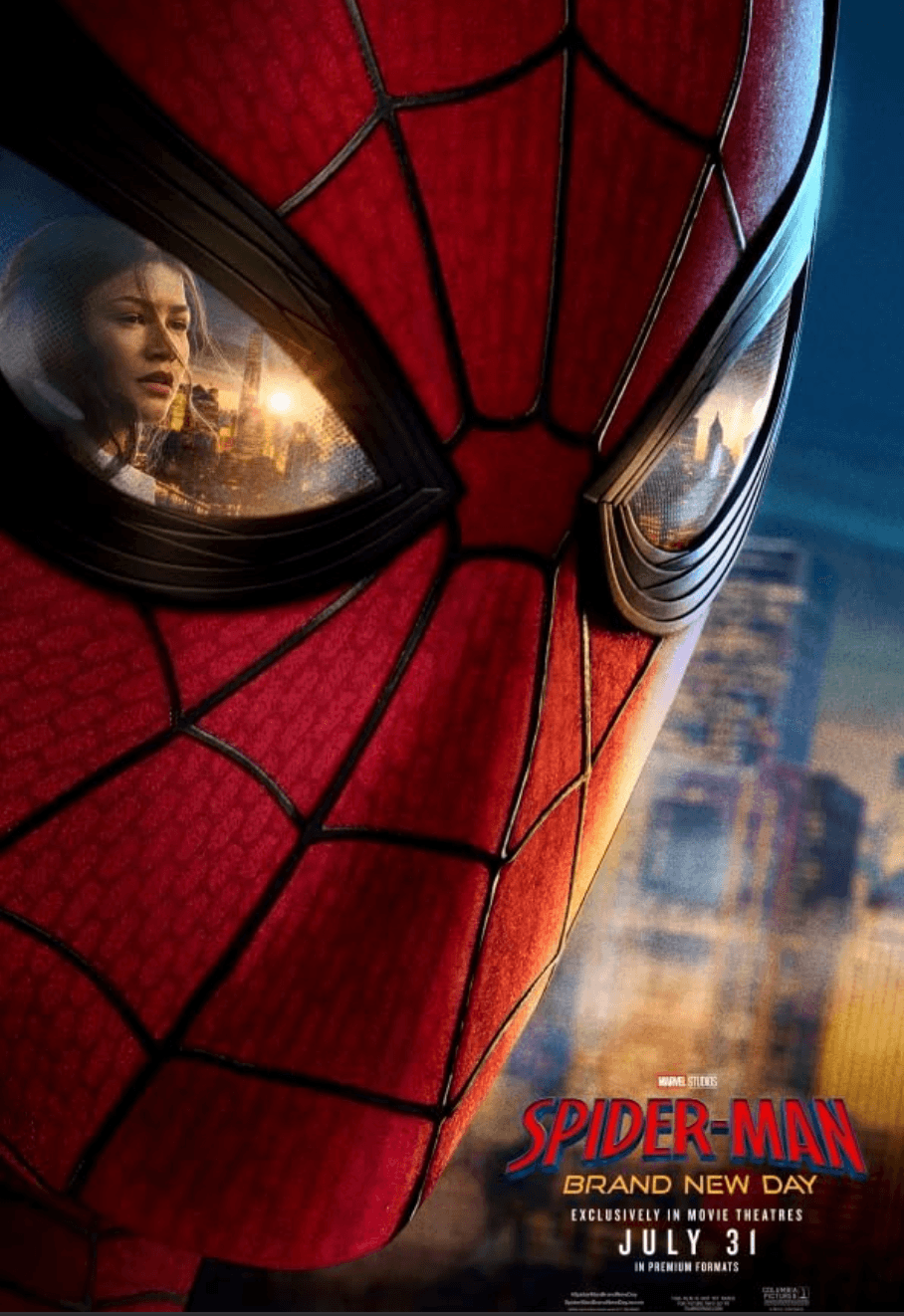 Promotional poster for "Spider-Man: Brand New Day." (Sony Pictures Releasing)