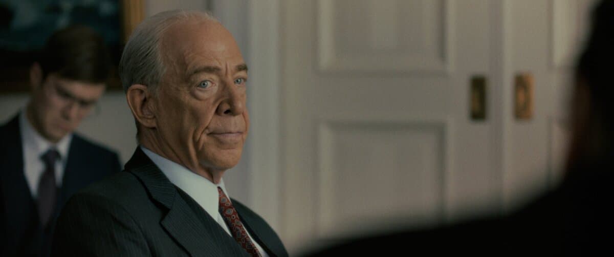 Reagan's Secretary of State George Shultz (J.K. Simmons), in "The Brink of War." (Angel Studios)