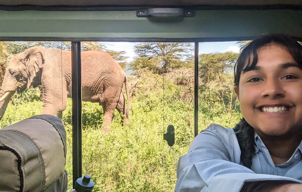 Traveling is one of her favorite hobbies. (Courtesy of the Rao Family)