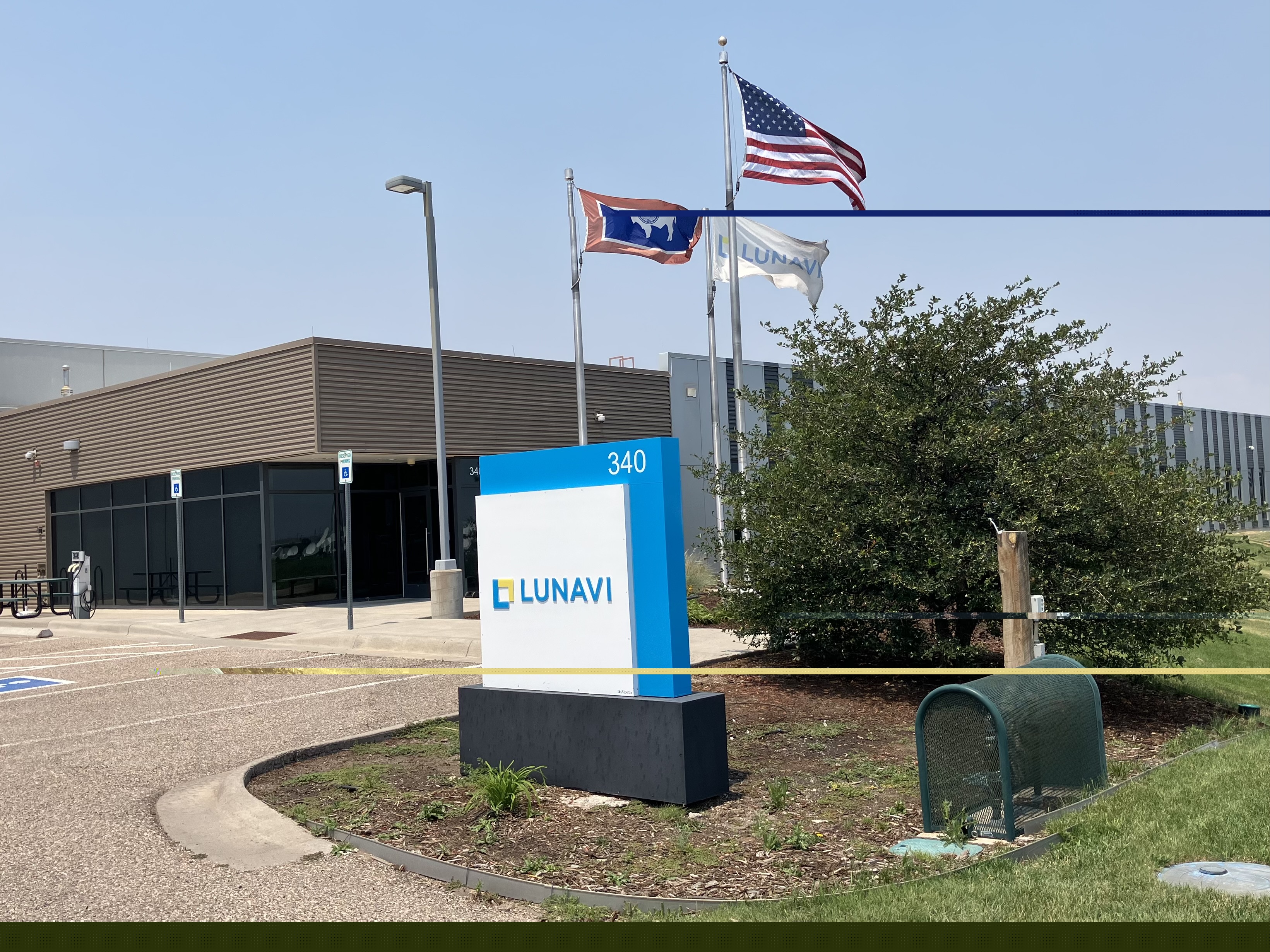 Lunavi’s data center in Cheyenne Business Park in July 2026 included 45,000 square feet of IT infrastructure for cloud hosting, disaster recovery, and software application development. It is among smaller data center campuses in Cheyenne, Wyoming. (John Haughey/The Epoch Times)