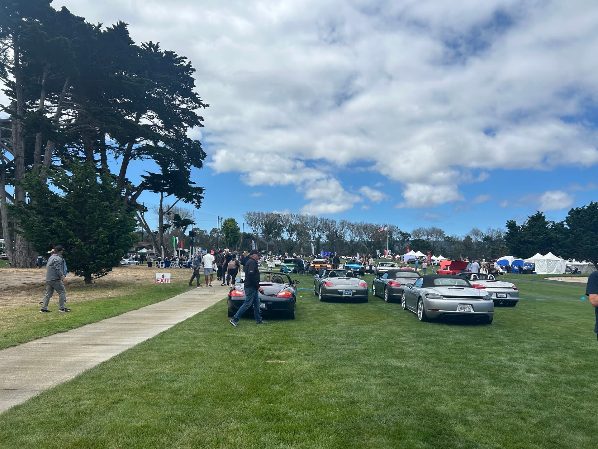 The “Werks Reunion Monterey” event by the Porsche Club of America in Monterey, Calif., on Aug. 14, 2026. (Dylan Morgan/The Epoch Times)