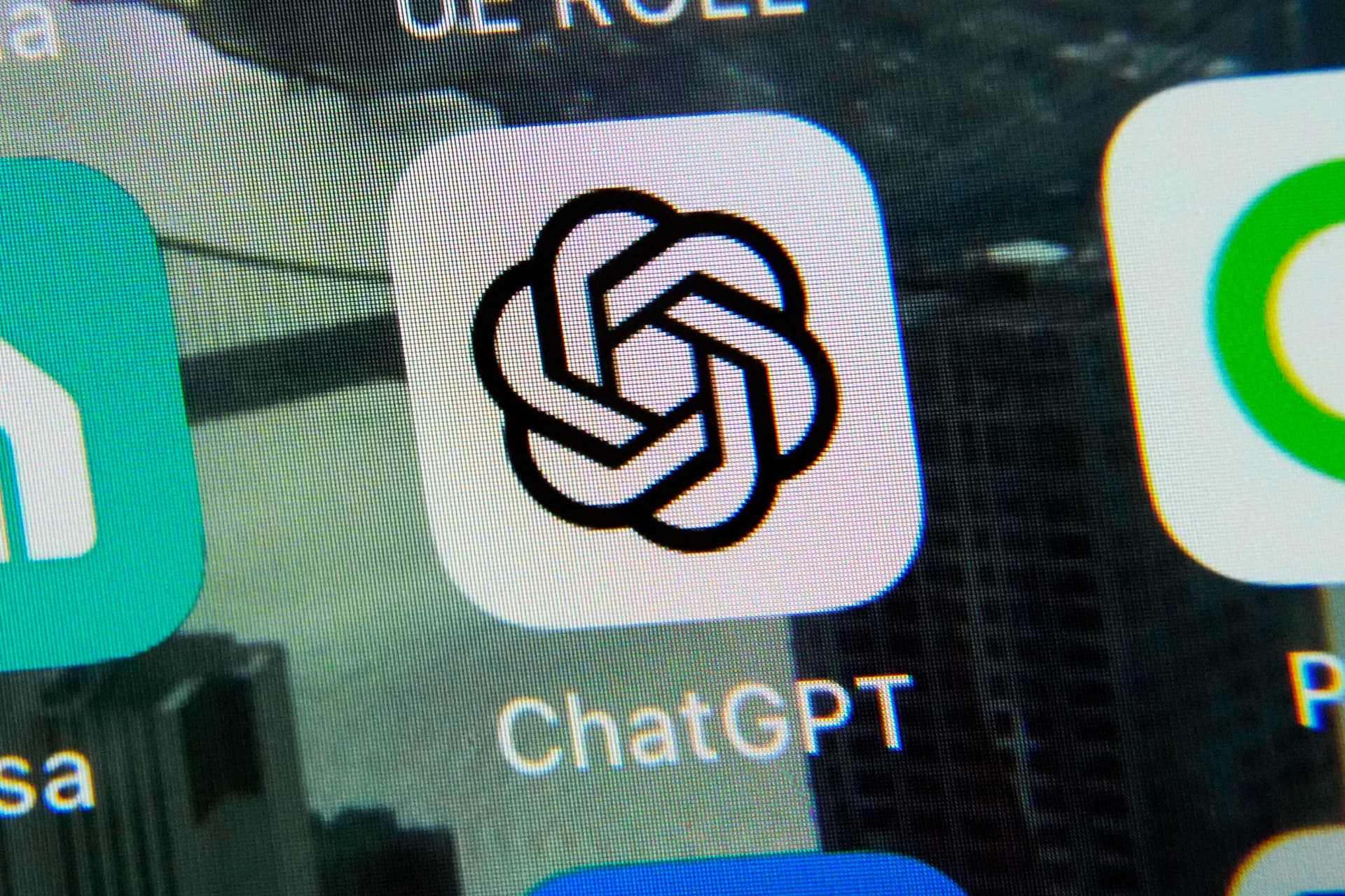 The ChatGPT app is displayed on an iPhone in New York City on May 18, 2023. (AP Photo/Richard Drew)