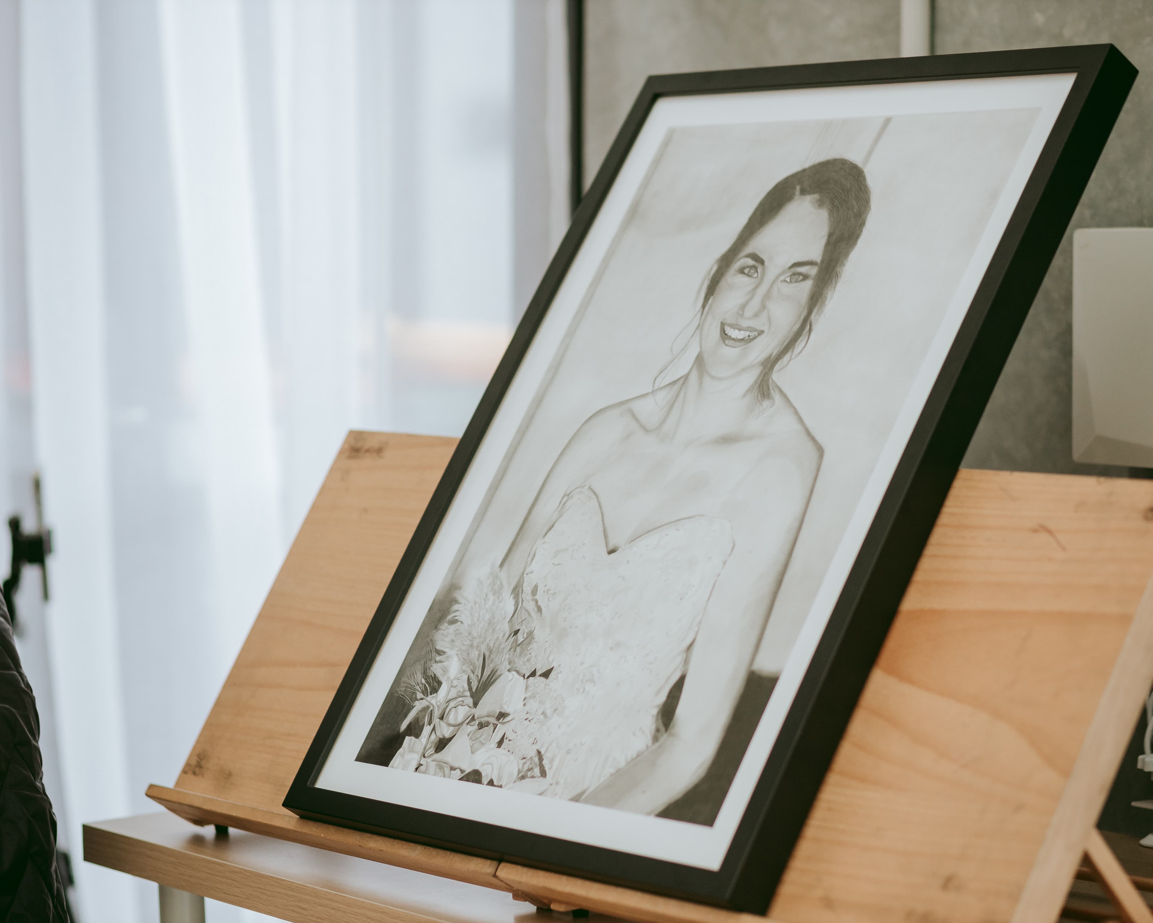 Luke Lewis created a stunning portrait of his wife, after a trial and error process. (Courtesy of Alex Ang)