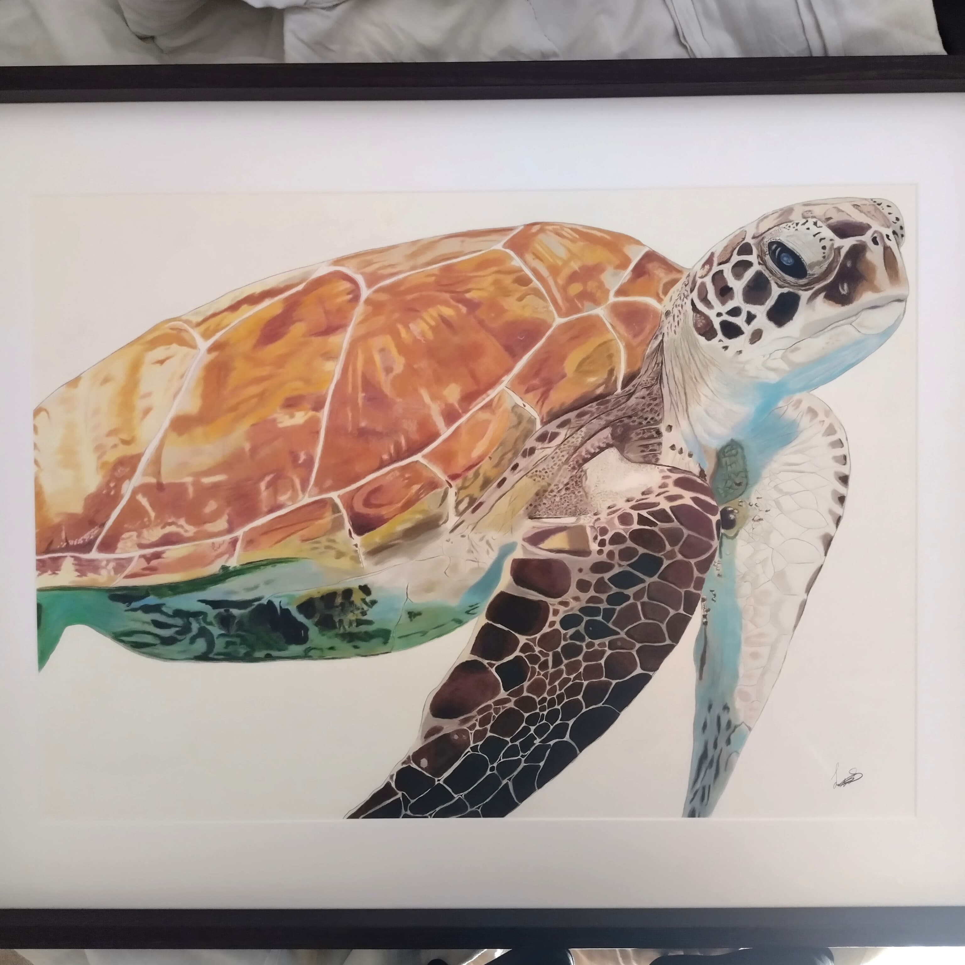 A painting by Luke Lewis. (Courtesy of Luke Lewis)