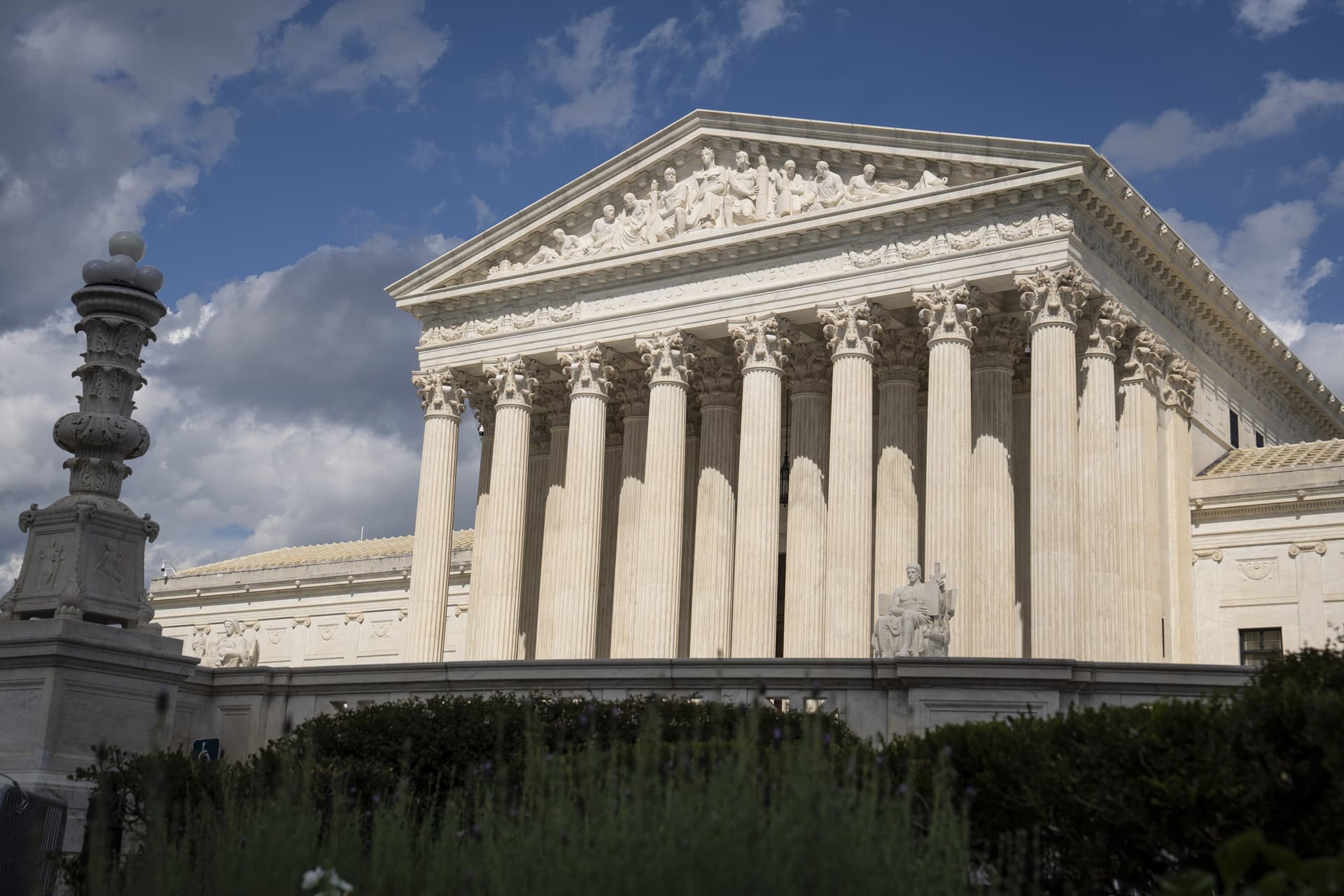The Supreme Court in Washington, on Aug. 17, 2026. (Madalina Kilroy/The Epoch Times)