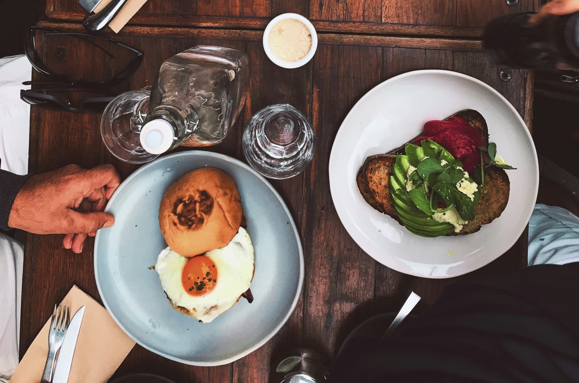 Plates of food on a table. (Courtesy of San Diego Restaurant Week)