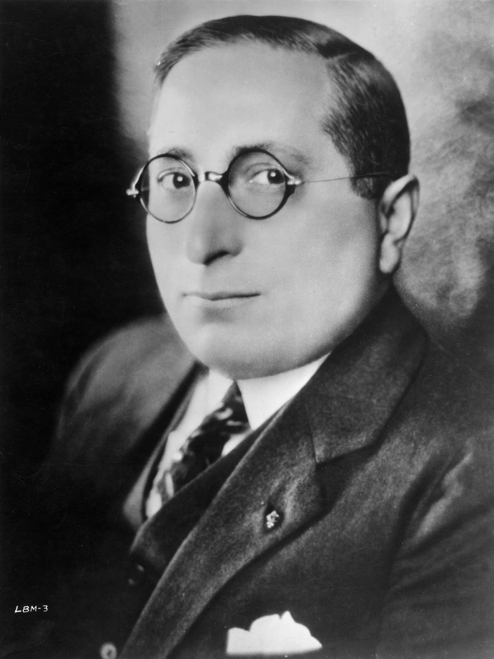 A portrait of Hollywood movie producer Louis B. Mayer, co-founder of movie studio Metro-Goldwyn-Mayer. (Hulton Archive/Getty Images)